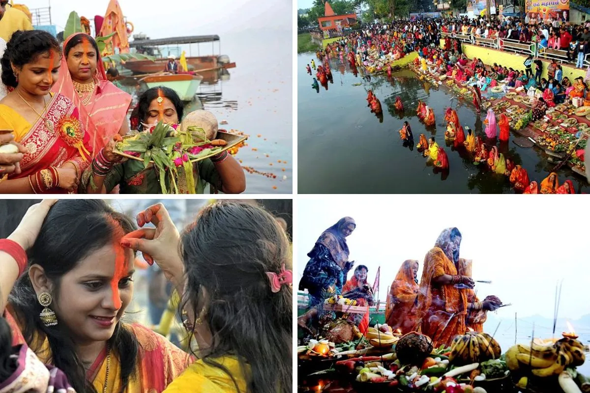 Chhath Puja 2023 celebrated with great enthusiasm, fervor across India – In pics