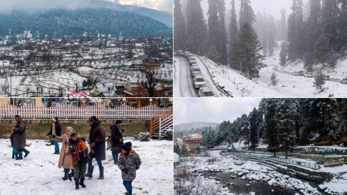 Gulmarg records coldest night at -8°C; Chinar Warriors rescue 61 stranded tourists amidst Kashmir’s cold snap | In Pictures