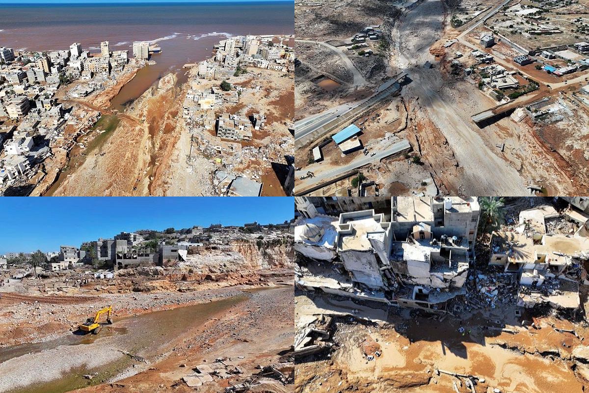 Libya Floods: Death toll soars to 11,300 in Derna; satellite and aerial images show destruction