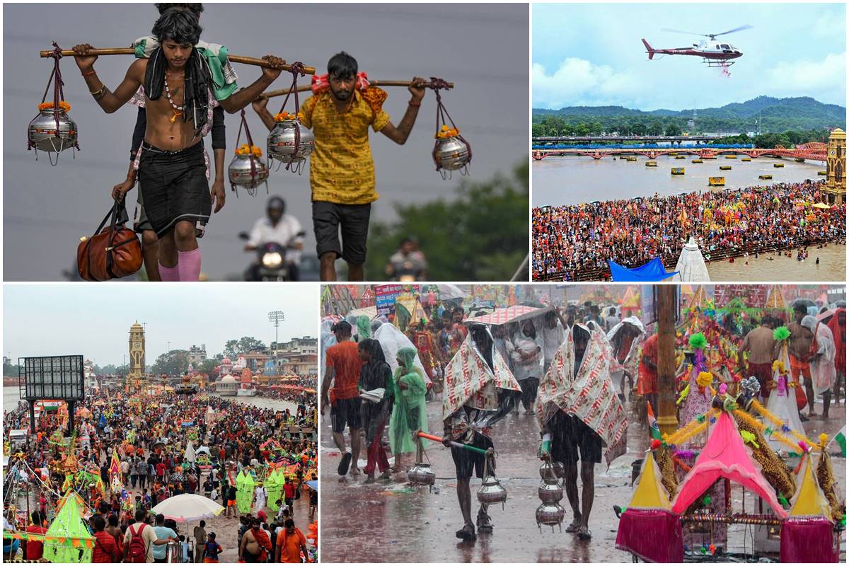 Shravan 2023: Kanwar Yatra in full swing; Shiva devotees in high ‘josh’ – PHOTOS