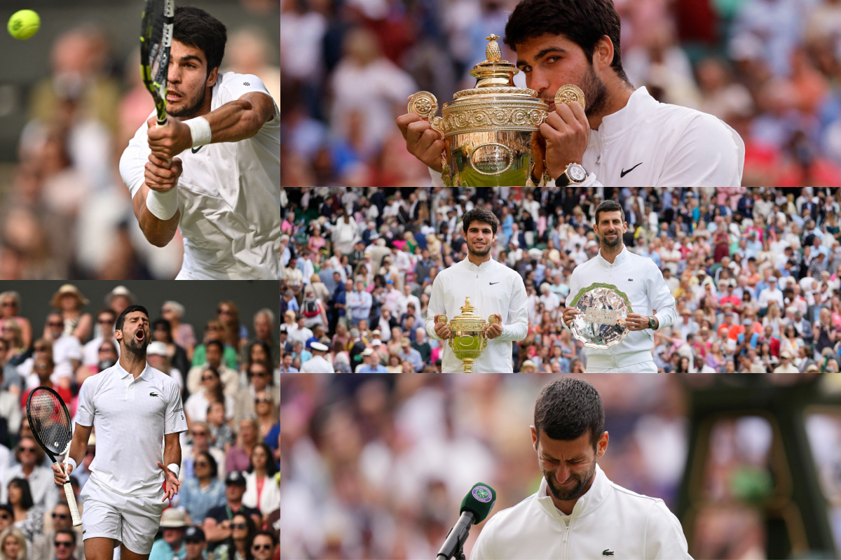 Wimbledon 2023: Carlos Alcaraz triumphs over Novak Djokovic! Cheers and tears follow magnificent finals